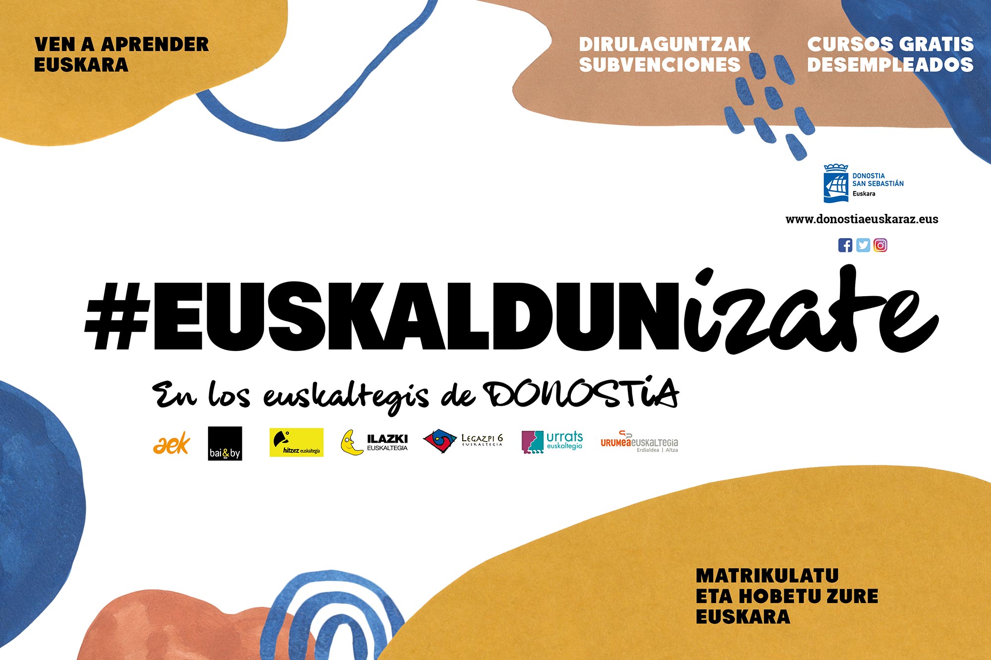 Donostia campaña euskaldunizate